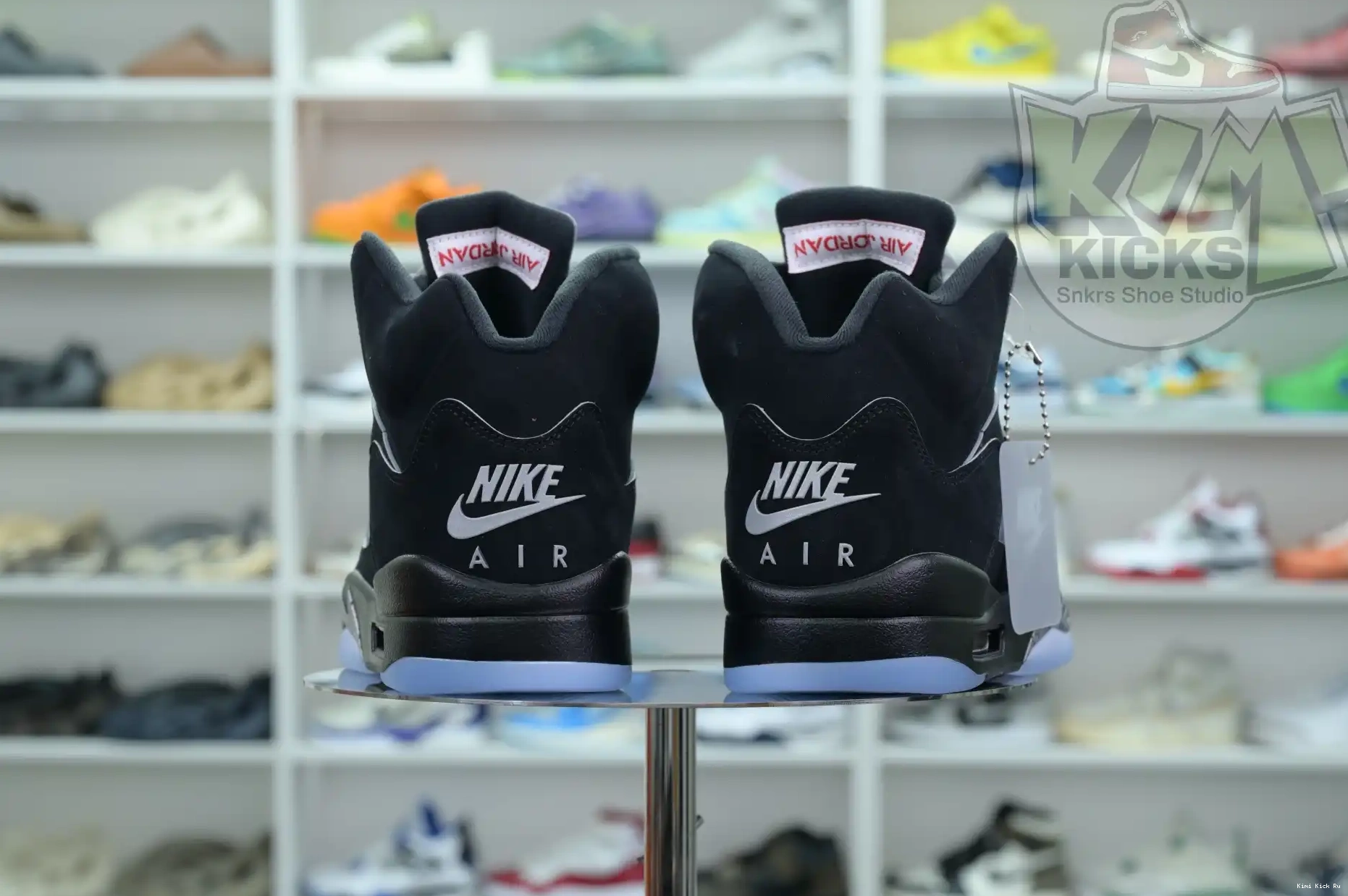 REIMAGINED” METALLIC Air Jordan 5“BLACK Kimikick Jordan 0813